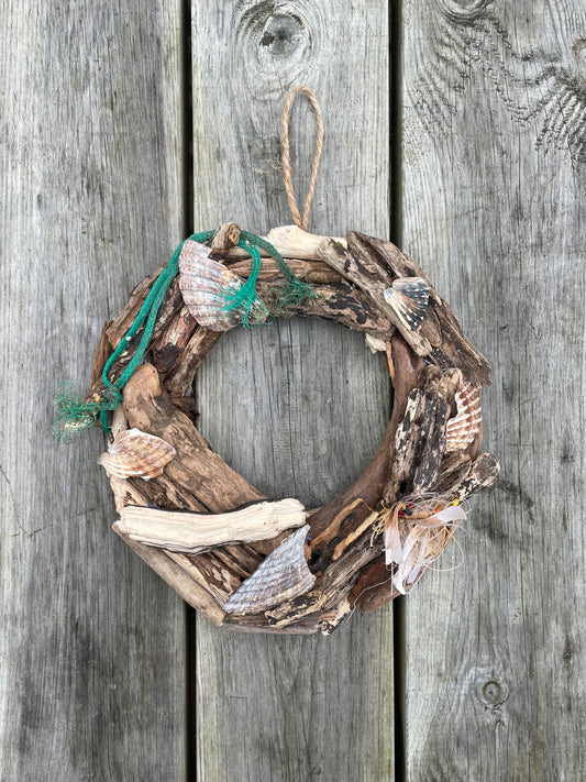 Driftwood Wreath Making Workshop Tuesday 17th December 12-2pm